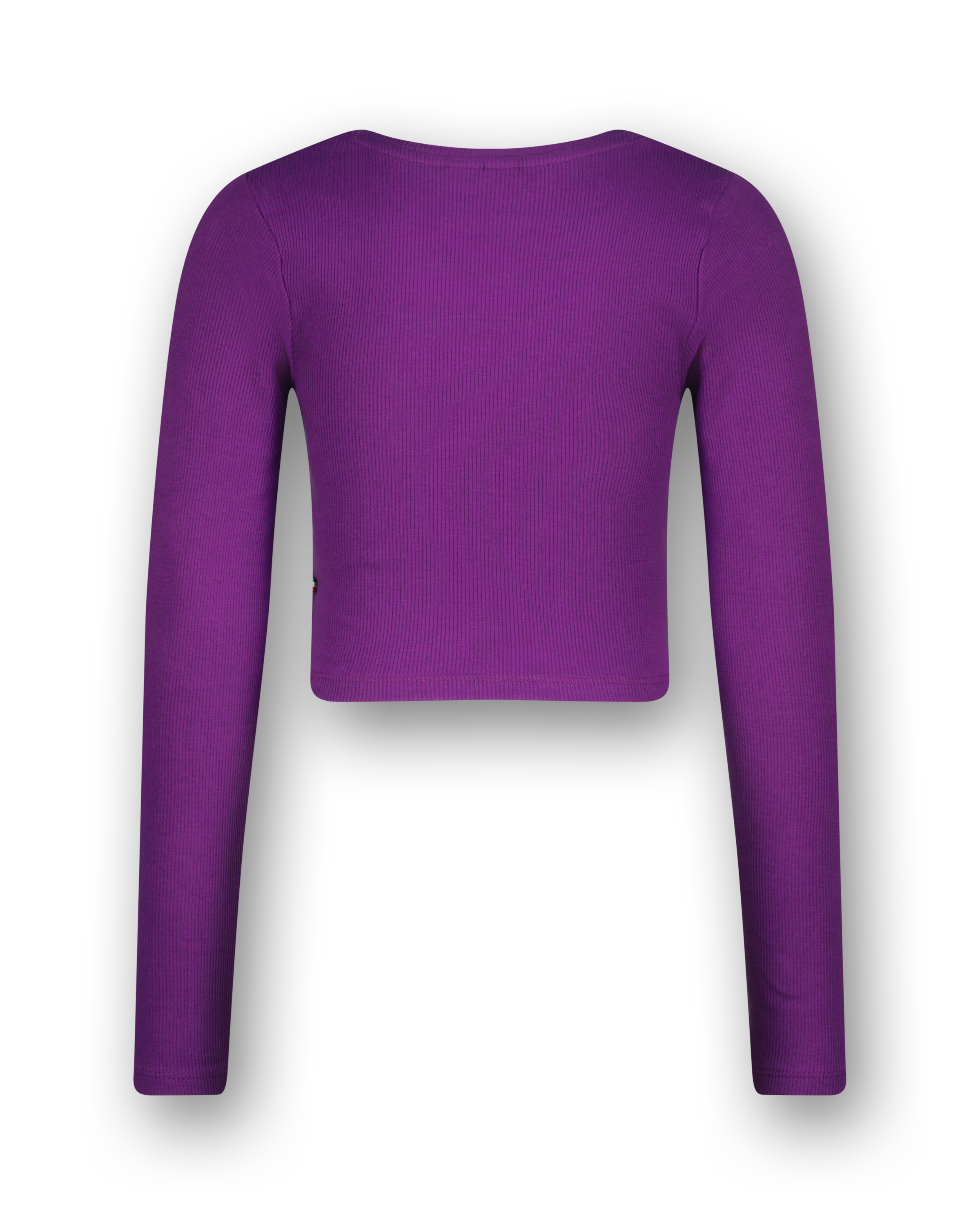 T-shirt G-basic-crop Rib Longsleeve
