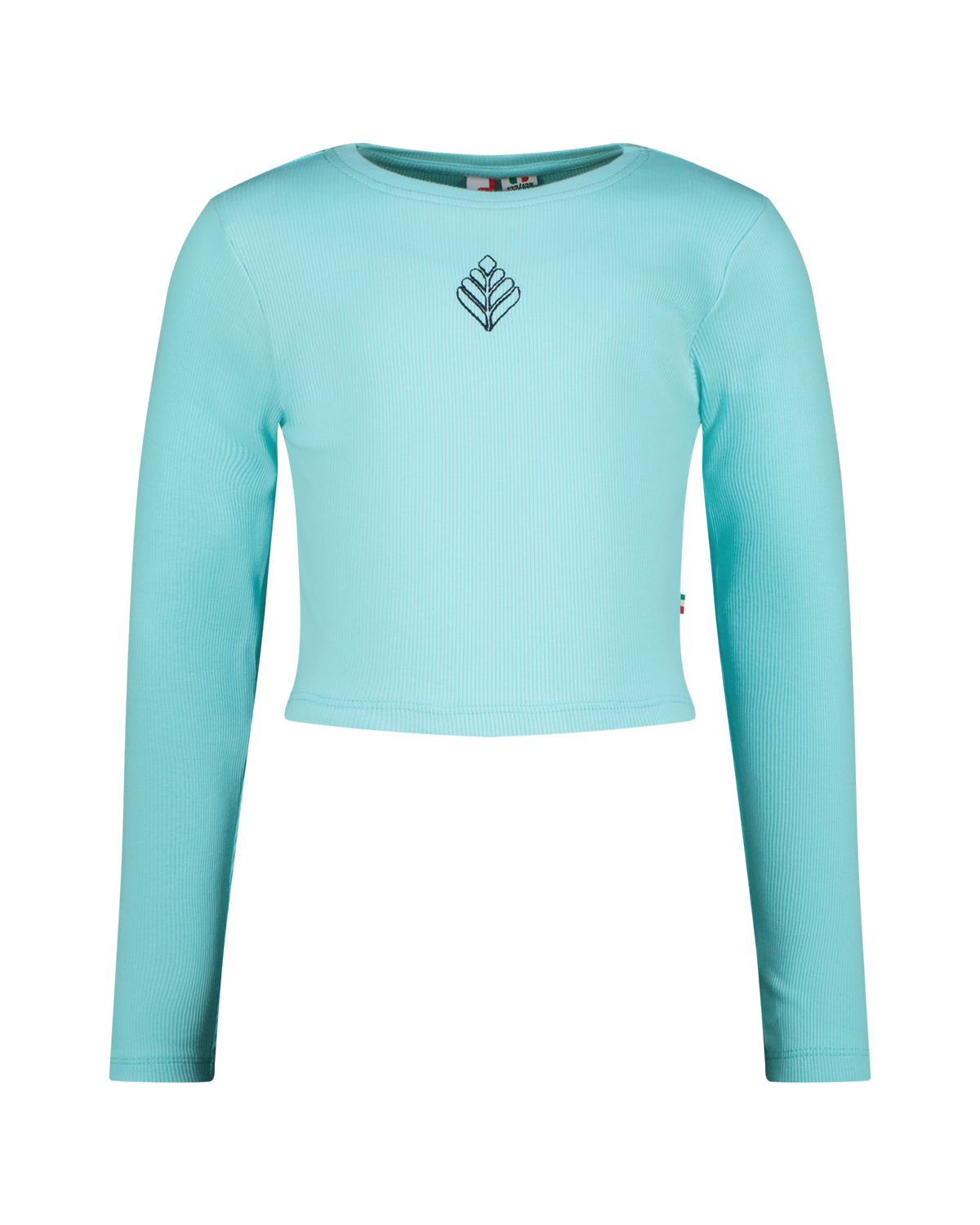 T-shirt G-basic-crop Rib Longsleeve