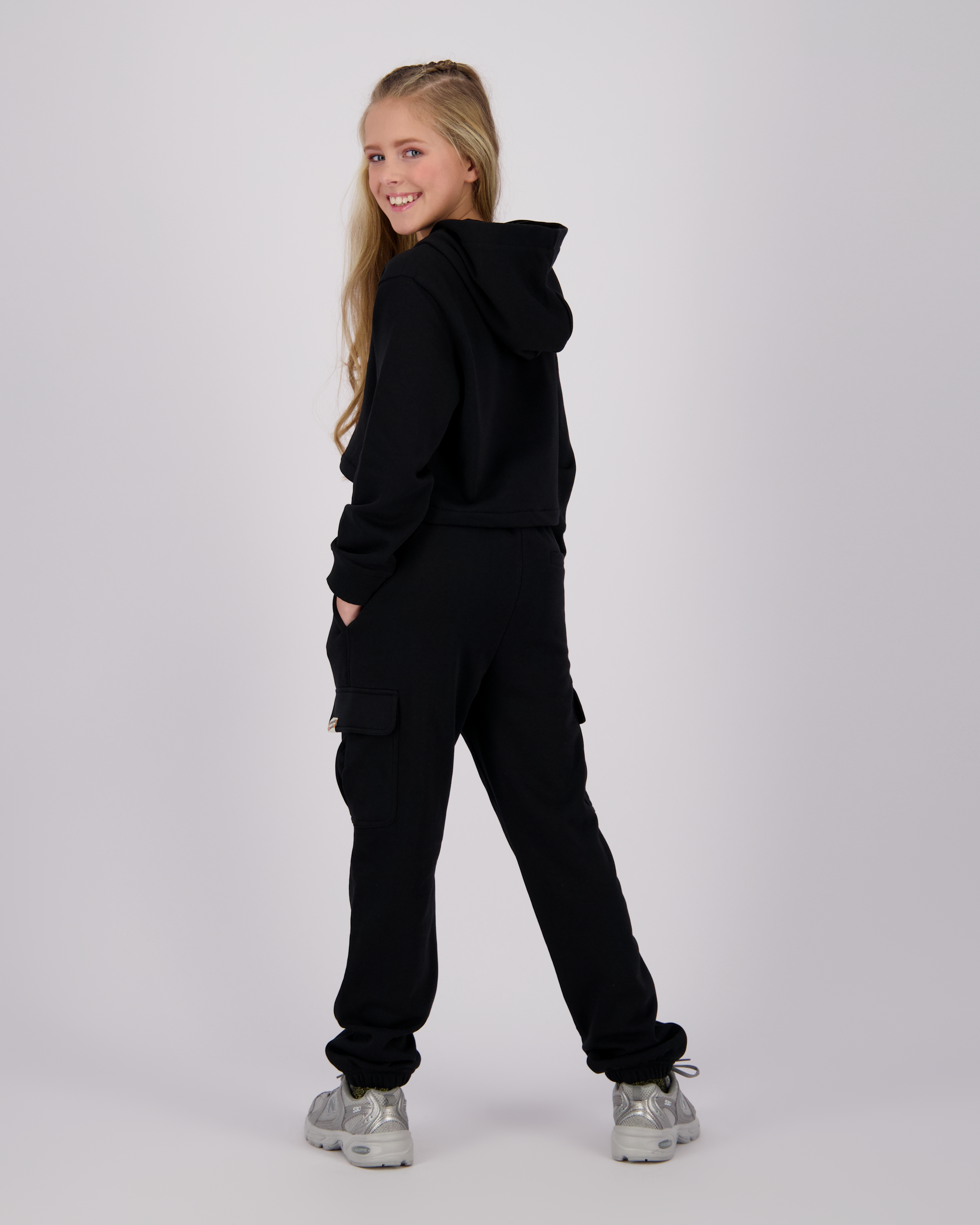 Hoodie G-basic-sweat-Hoodie Crop