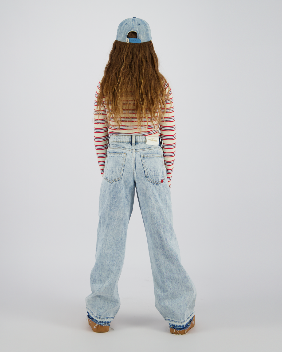 Extra wide leg Jeans Cassie Seam