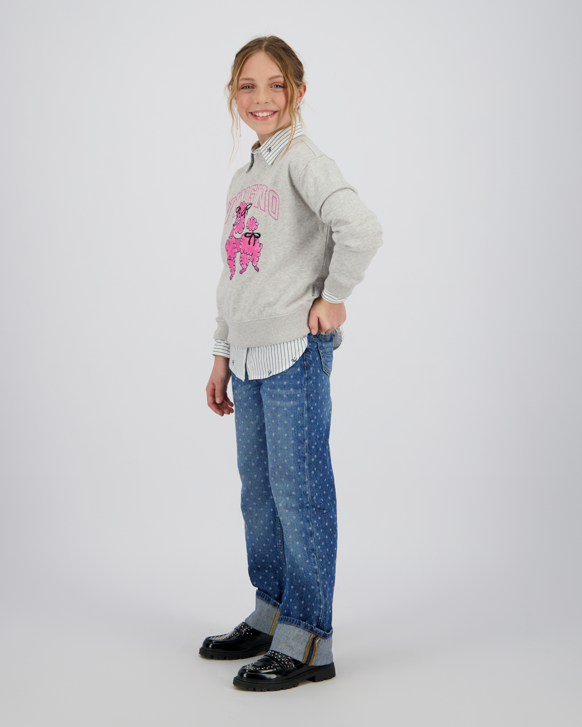 Wide leg Jeans Cato Dots