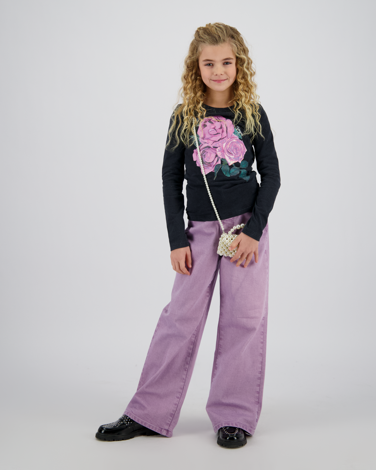 Extra wide leg Jeans Cassie Color
