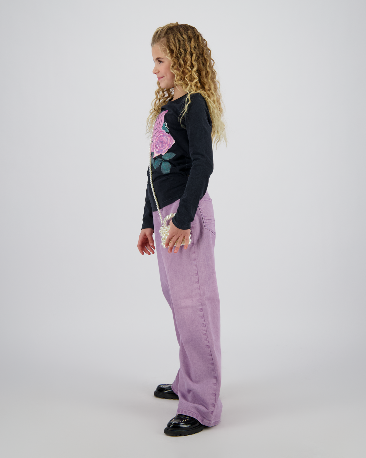 Extra wide leg Jeans Cassie Color