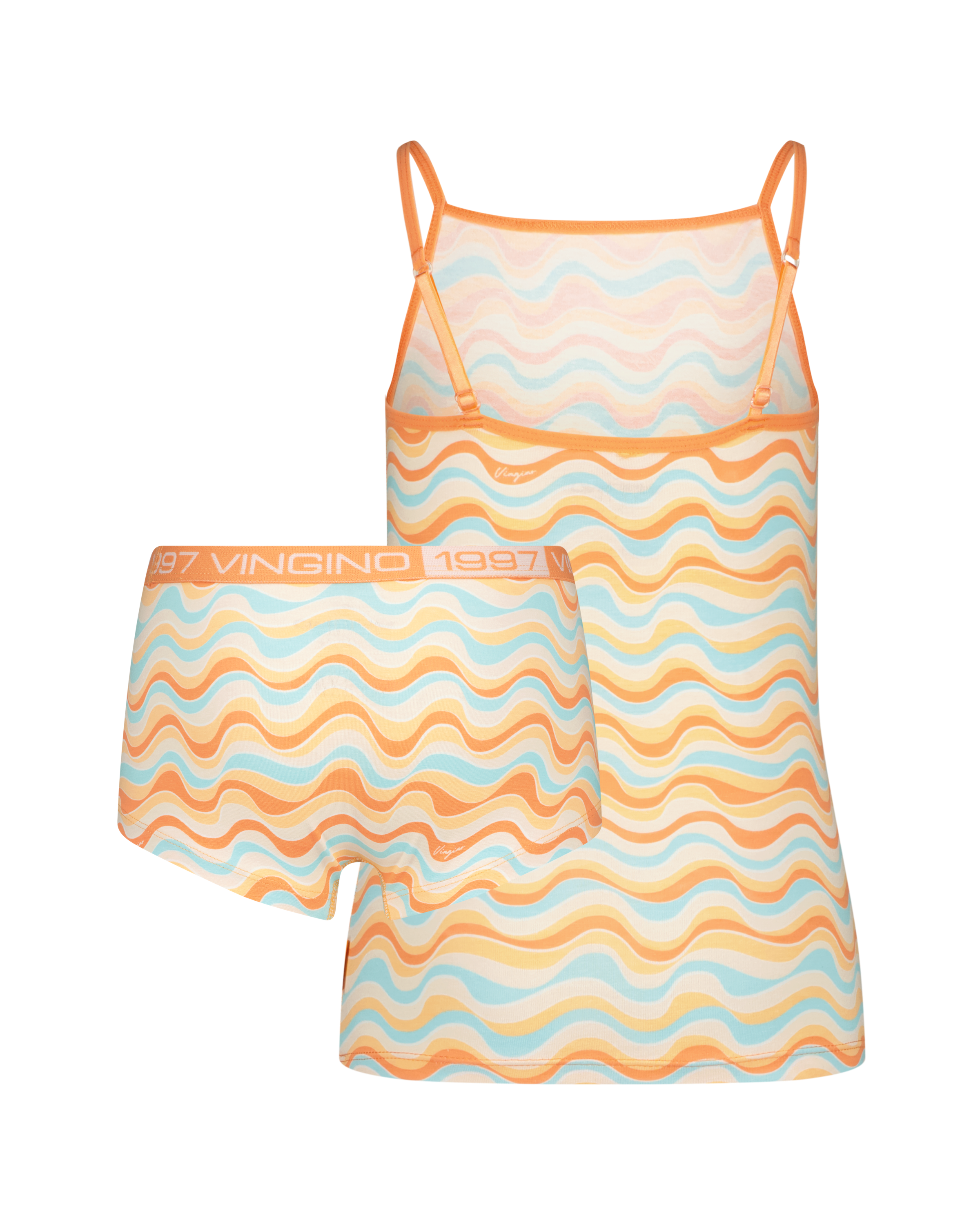 Underwear G-So24-1 Zigzag Singlet Set