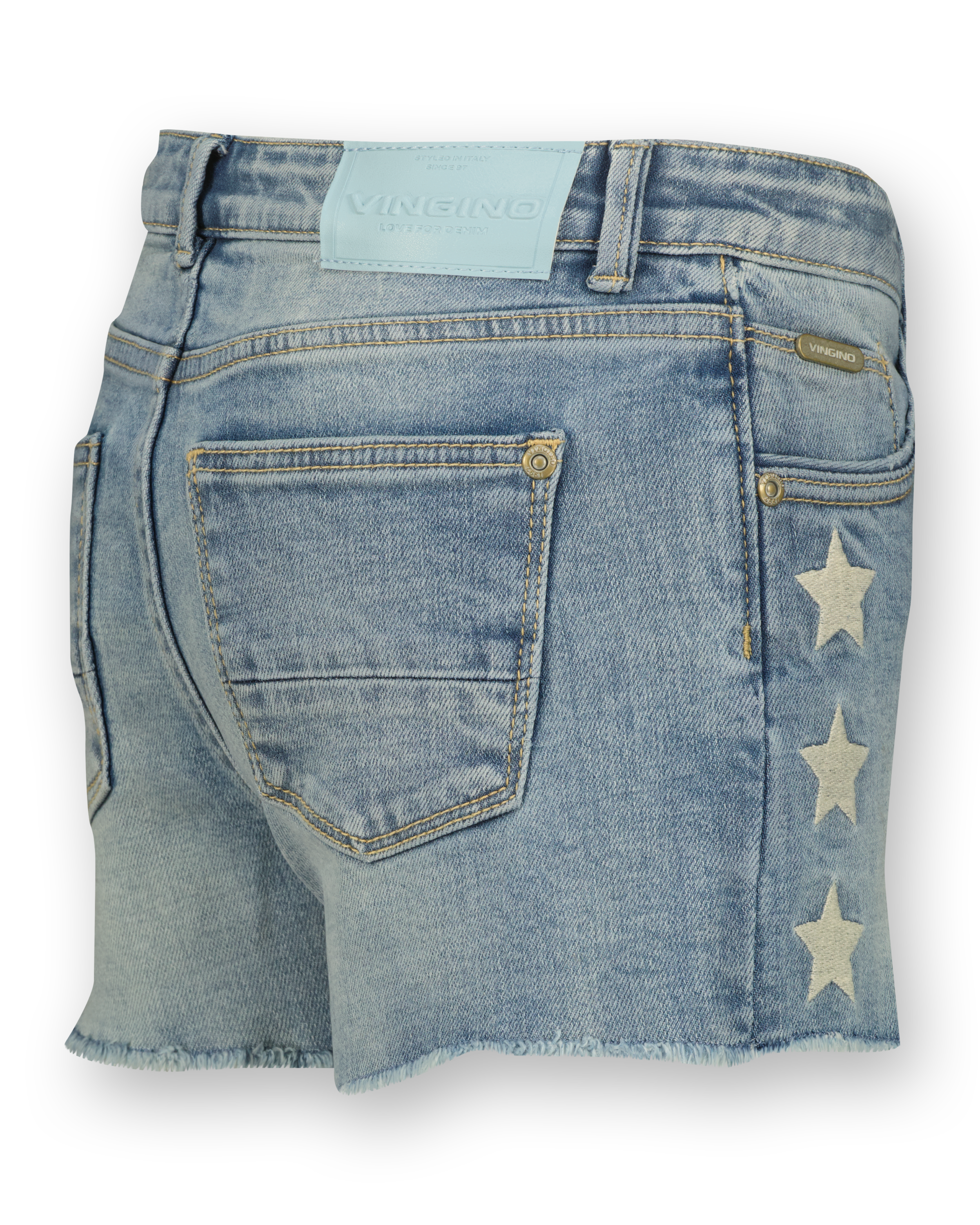 Korte broek high waist Dafina Star