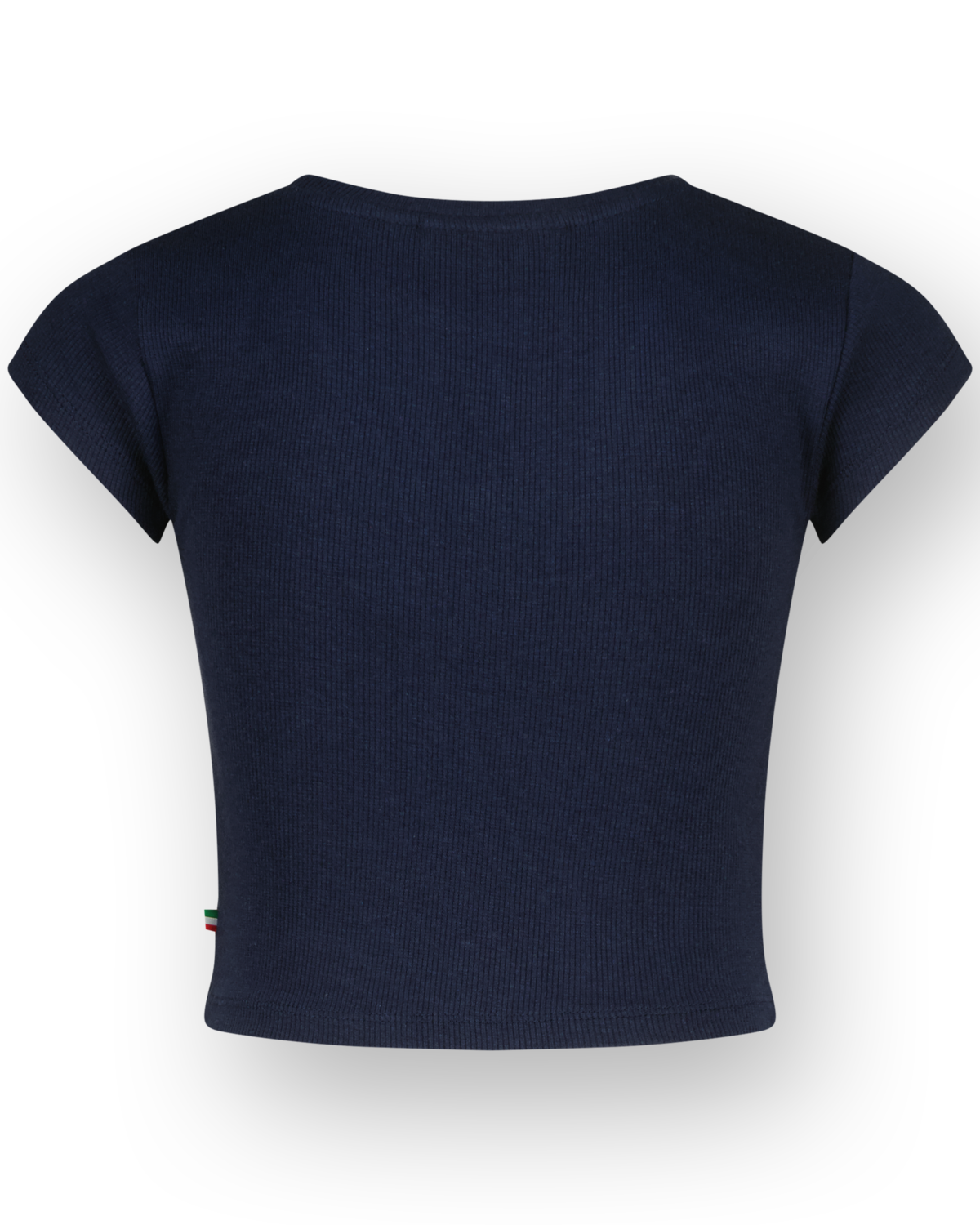 T-Shirt Basic-Crop Rib Tee