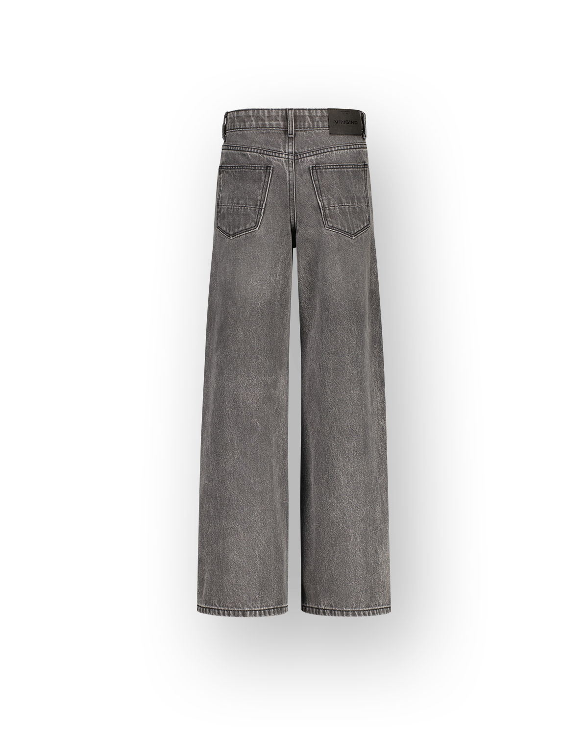 Extra wide leg Jeans Cherry