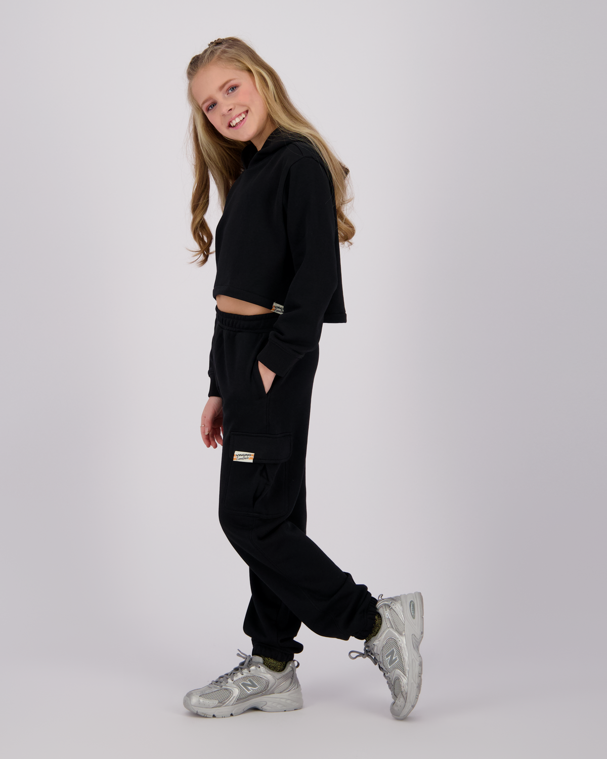 Hoodie G-basic-sweat-Hoodie Crop