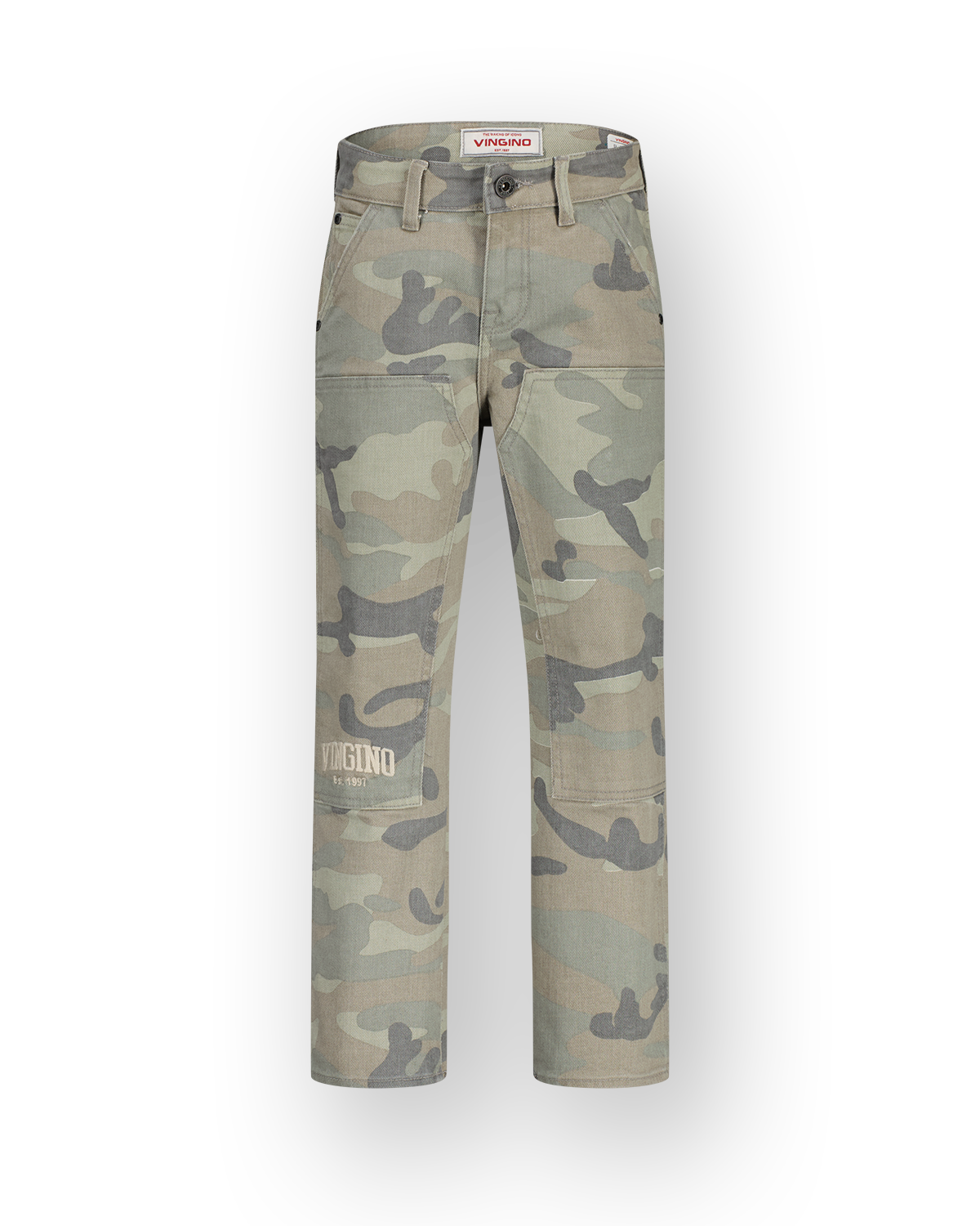 Relaxed Jeans Gino camo worker