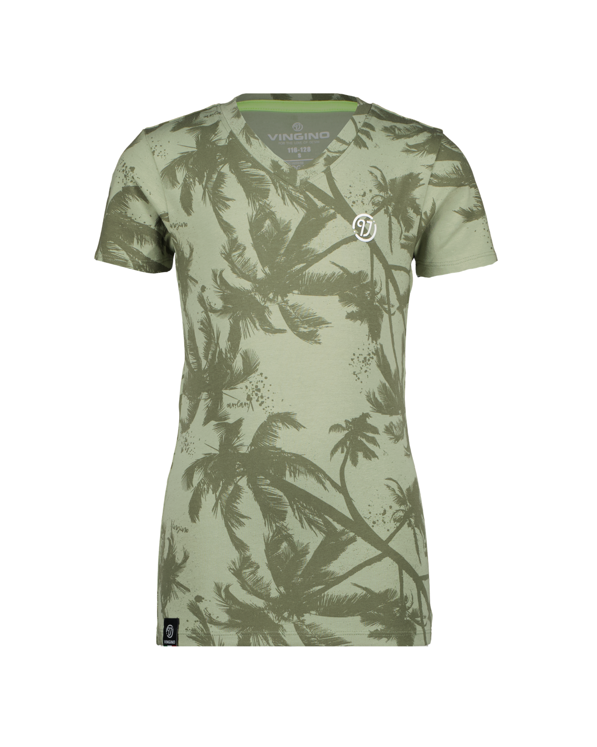 Top B-222-10 V-Neck Palm