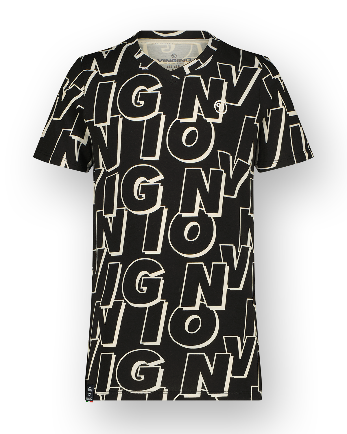 Ondergoed V-Neck Logo Print