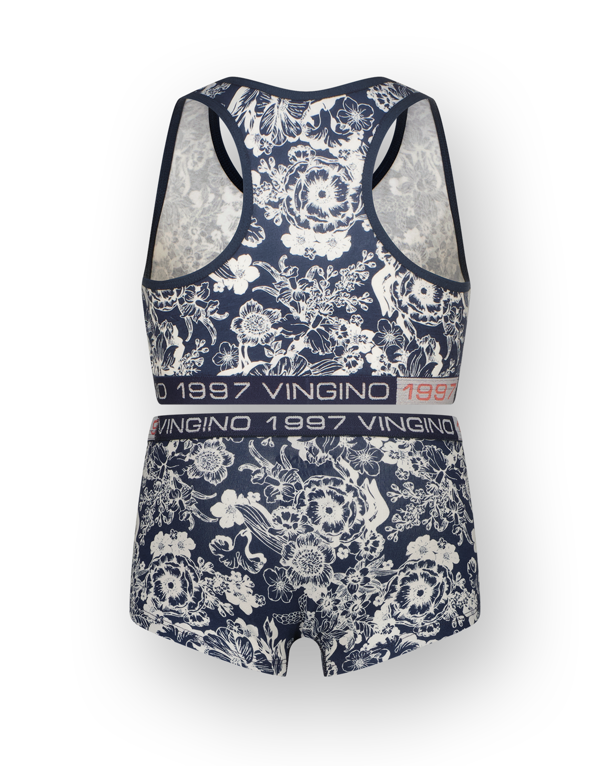 Hipster lace flower racer set