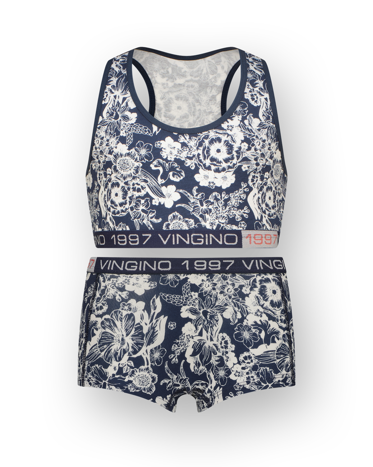 Hipster lace flower racer set