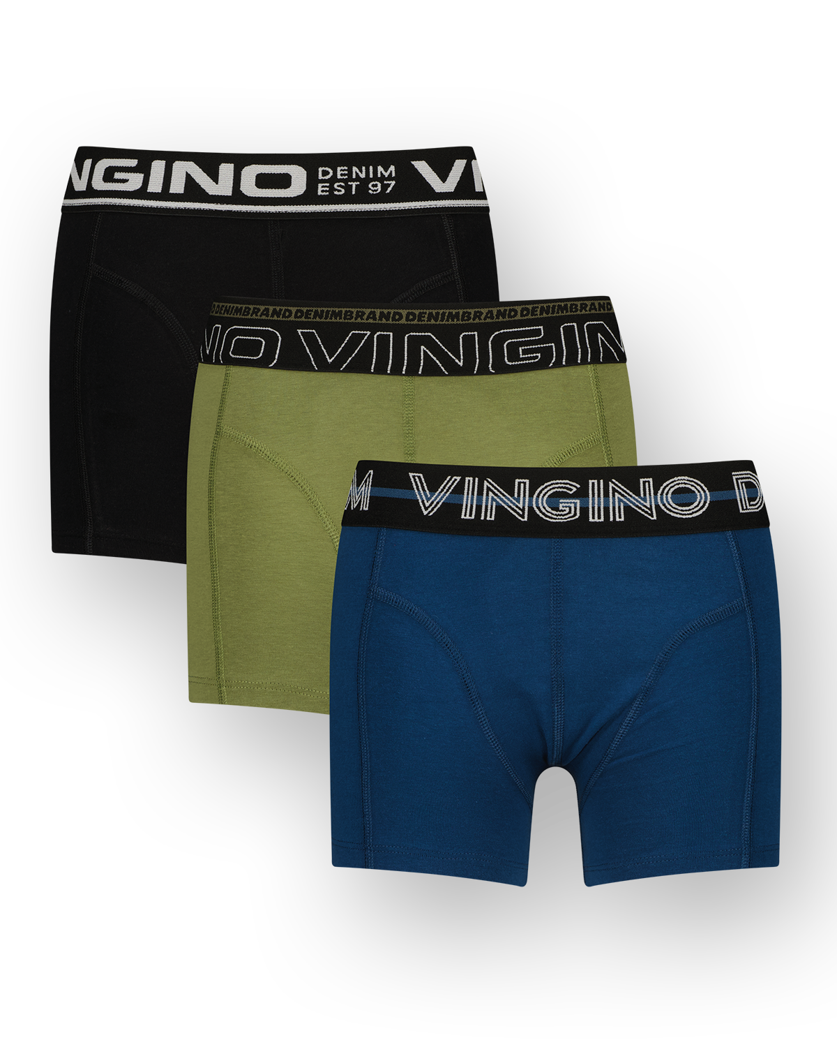 Boxer Solid 3-Pack